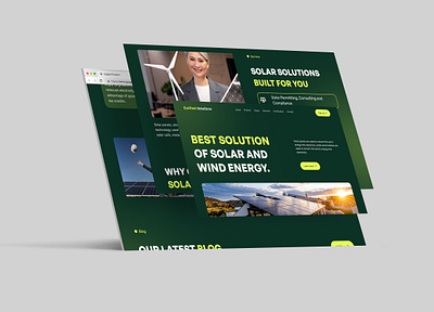 EcoTech Solution Responsive Design design figma design landing page mockup professional designer responsive design ui ui ux design web design webapp design
