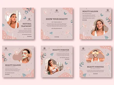 Elegant Instagram Post for Beauty Salon beautybrand beautycare beautysalon beautysocialmedia branding creativelogo dribbbledesign elegantdesign glowup instagrampostdesign instagramtemplates minimaldesign pasteldesign salonmarketing skincarepromotion skincareroutine socialmediadesign templatedesign typography wellnessbrand