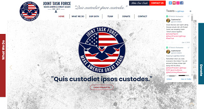 JTFMAGA animation branding logo