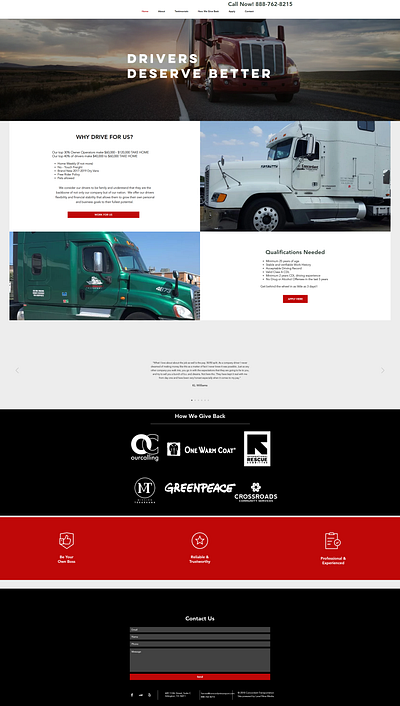 Concordant Transportation branding logo
