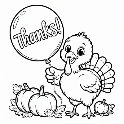 Thanksgiving design for kid pod