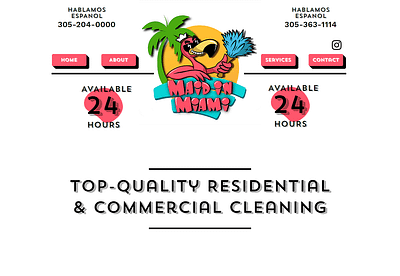 Maid in Miami branding graphic design logo