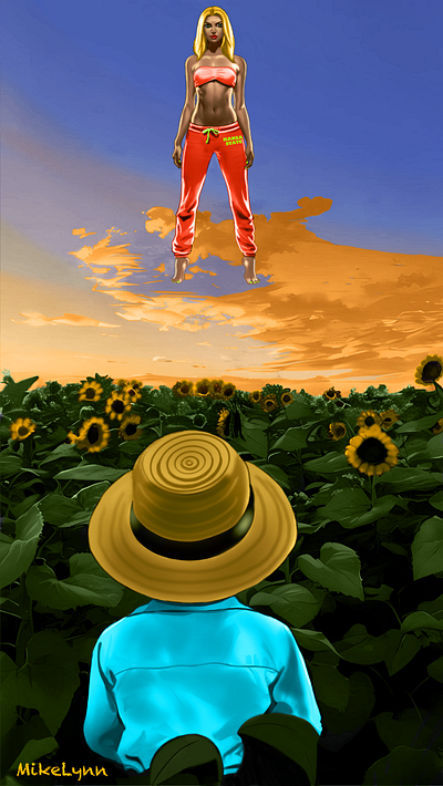 SuperGirL(i found you) byMikeLynn comic concept art graphic art illustration manga