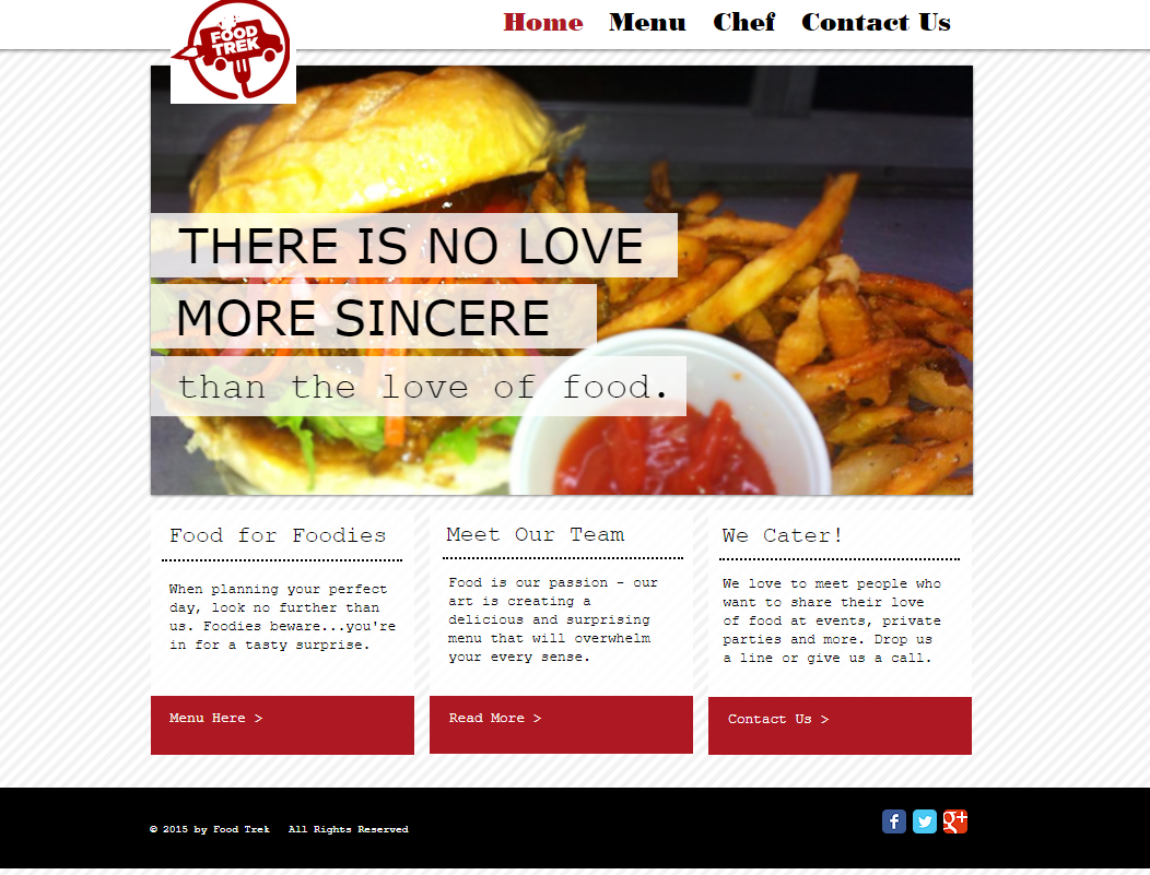 Food Trek Food Truck graphic design logo motion graphics