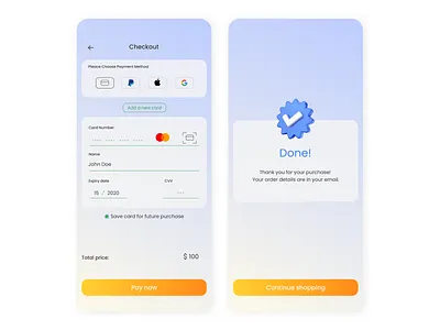 #DailyUI 002 Checkout form 3d app checkout credit card daily ui design form fresh gradient icon minimal mobile app payment template typography ui ux web website