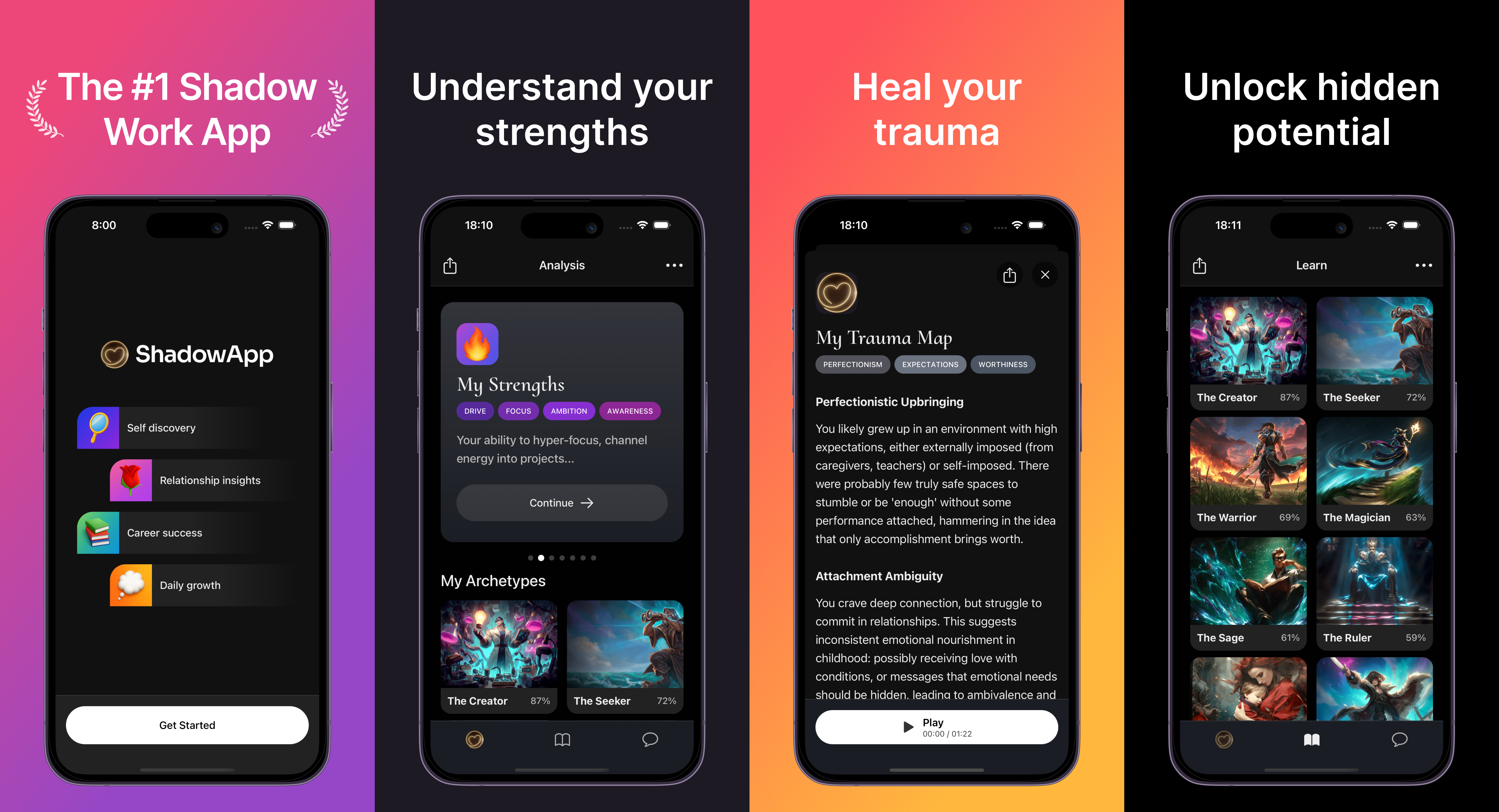 App Previews - ShadowApp ✨ app app design app store app store preview