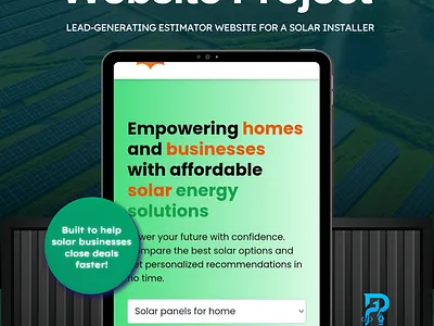 Website for Solar Panel Installer branding businesswebsite digitalbranding freelancedeveloper freelancewebdeveloper nigeriabusiness nigeriadesign solarcompany solarinstaller solarwebsite uiuxdesign webdesign webdesignnigeria webdev websitedesign