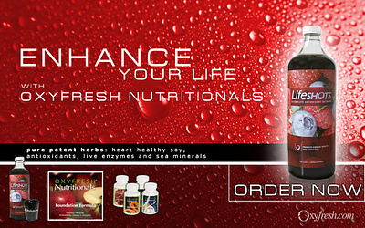 lifeshots banner graphic design