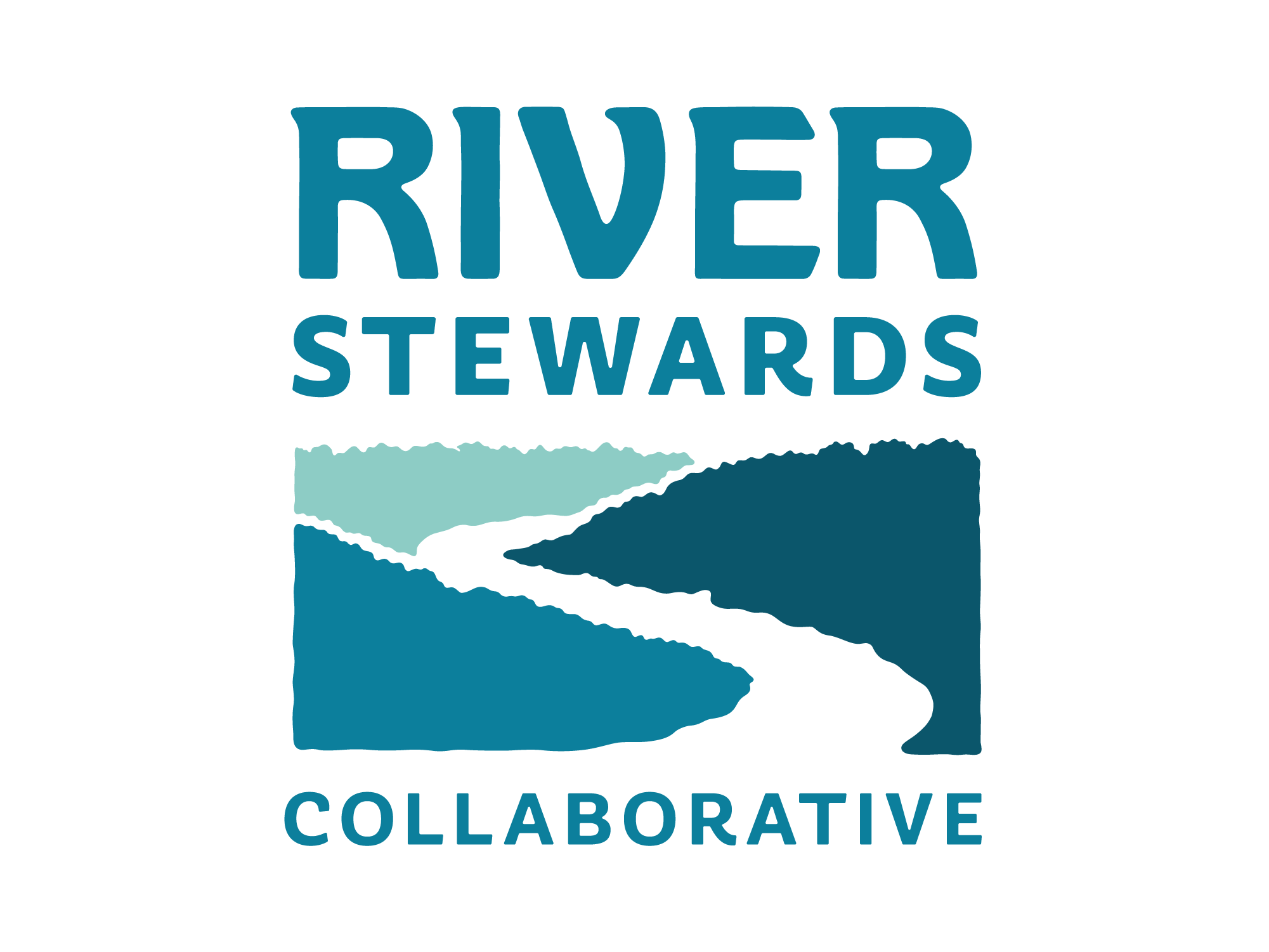 River Stewards Logo Concept 01 conservation creek environment nature organization outdoors preservation recreation restoration river stream