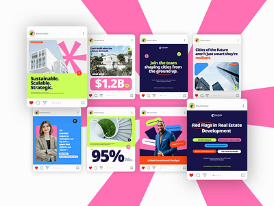 Social Media Post Design for Everhold brand brand identity branding community design graphic design instagram instagram templates logo logo design logo designer marketing modern logo posts real estate social media social media marketing social media post symbol visual branding