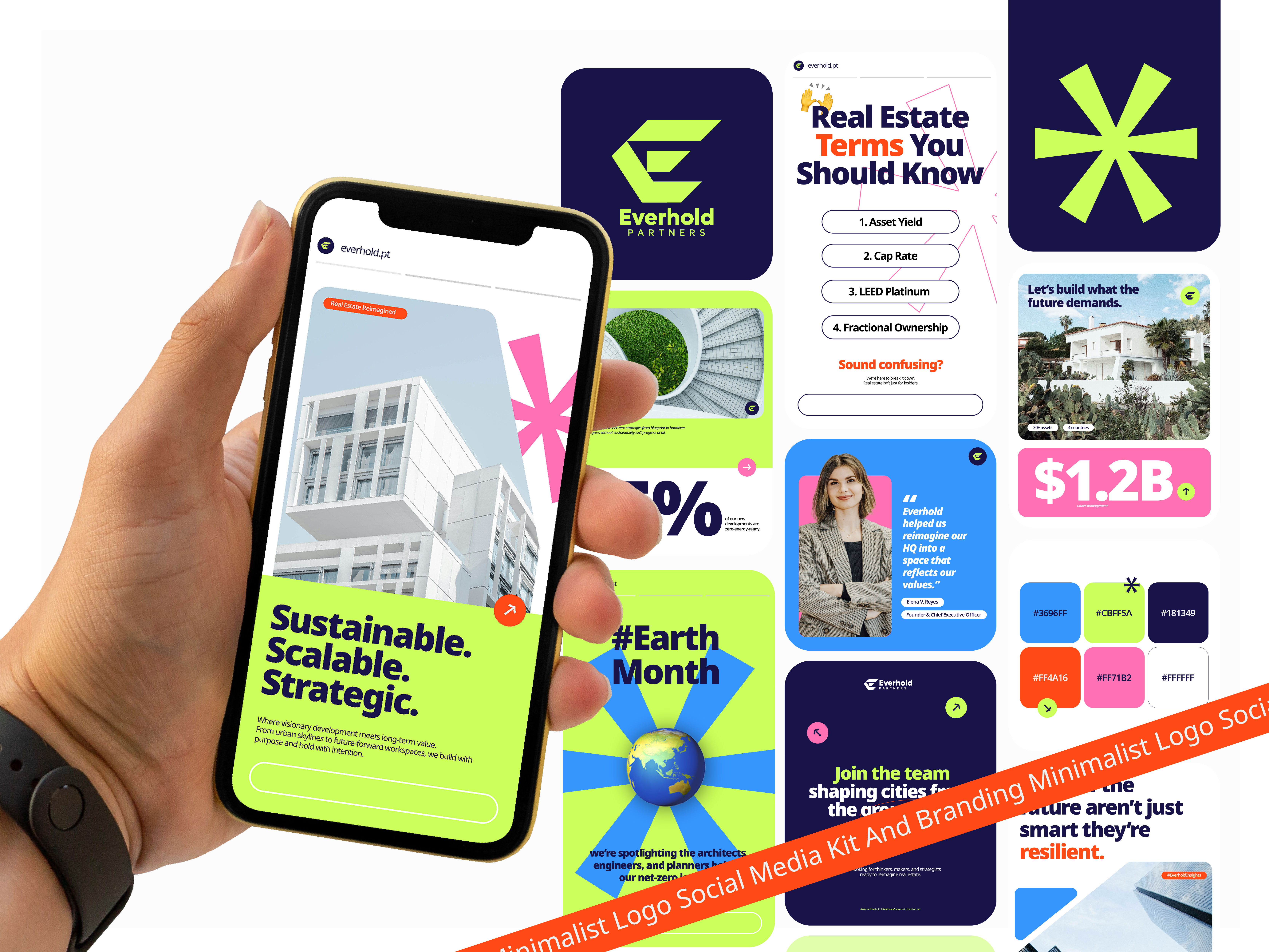 Real Estate Social Media Design brand brand guidelines brand identity branding design feeds graphic design identity illustration instagram instagram templates logo marketing poster posts real estate post social media social media post visual branding visual identity