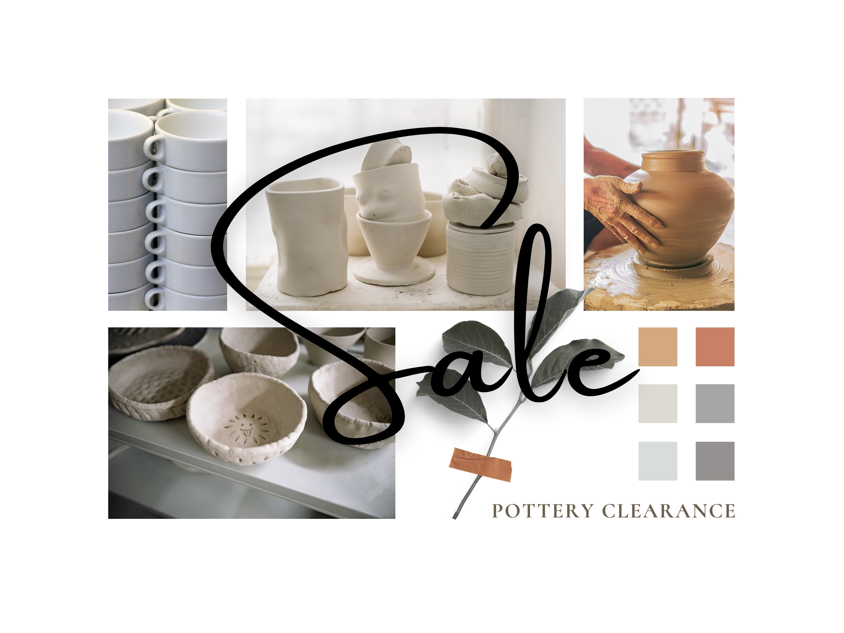 Nice-looking Digital Advertising Video Ads - Pottery Sales branding design digital advertising digital marketing display ad graphic design social media design video ad