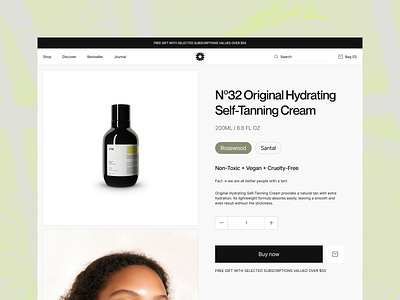 Pure - Skincare Website care checkout clean cosmetic design ecommerce ecommerce landing page ecommerce website health homepage landing page skin skincare skincare landing page skincare website ui web web design website website design