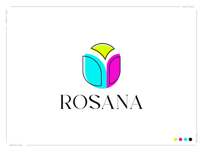Modern luxury feminine logo design - Line art logo design abstract beauty branding clothing cosmetics custom e commerce fashion feminine logo flat free grid initial line art logo luxury minimal modern simple trands unique