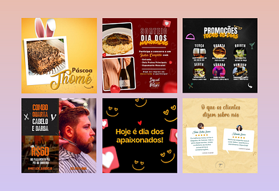 Social Media | Clientes Variados
