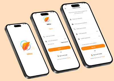 Login /Registration / Forgot Password Design appdesign createpassword forgotpassword login loginflow loginpage mobileapp mobileappdesign otp otpcode signin signup ui uidesign ux uxdesign verification verify