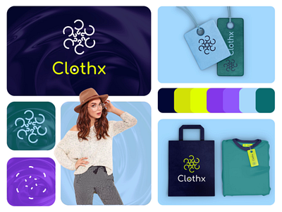 Clothx — Branding and animation animation brandidentity branding creativebranding dribbbledesign fashionbranding gif gifs graphic design json logo logoanimation logodesign lottie lottie file minimaldesign modernbranding motion graphics motiondesign svg