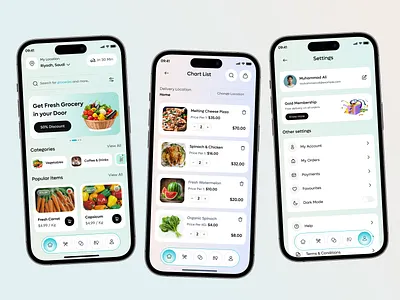 Grocery Delivery App UI/UX arabicappinterface deliveryappdesign food app food delivery foodappuxrevamp fooddeliveryui groceryappredesign groceryappui instantdeliveryux mobile app mobile app design mobile design mobileappredesign nextgengroceryux qcommerceappdesign restaurant app saudiuxdesign ui ui design ux