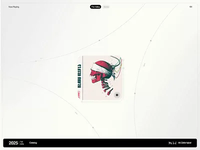 Catalog aftereffects animation audio dailyui figmadesign interfacedesign interfaceinspo microinteractions minimal motion design music player prototype touch ui uianimation uidesign uxmotion uxui visualexploration