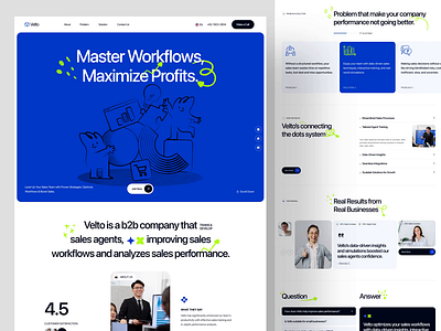 Velto - B2B Platform Website 🔥 b2b b2b company b2b web design b2bbranding branding business businesswebsite design fintech fintech website home page homepage landing page landingpage ui ui design ui ux web design website website design