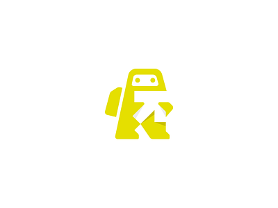 Game character logo arrow brand branding character design elegant game gamer gaming graphic design logo logo design logo designer logodesign logodesigner logotype modern negative space negativespace robot