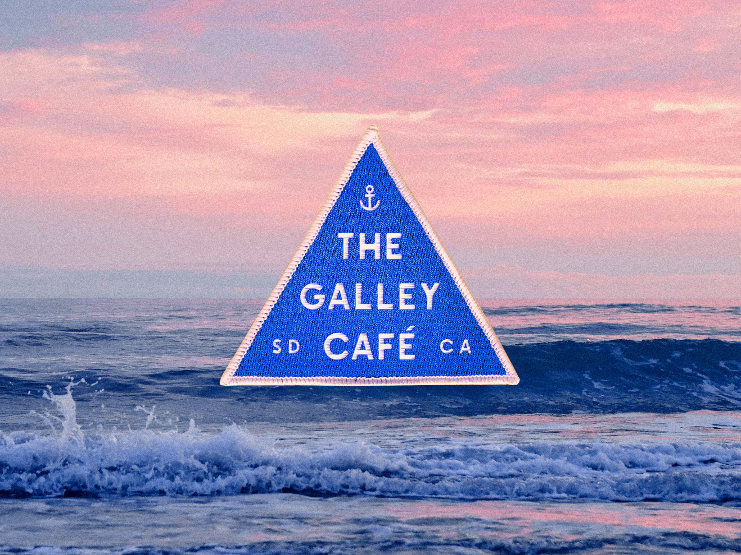 The Galley Café brand brand design brand identity brand identity design branding design graphic design hospitality merch nautical retail travel