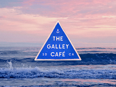 The Galley Café brand brand design brand identity brand identity design branding design graphic design hospitality merch nautical retail travel