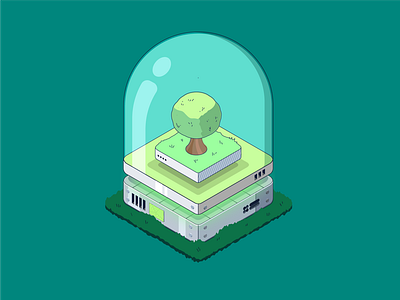Future Nature adobe design designer graphic design illustration ui vector