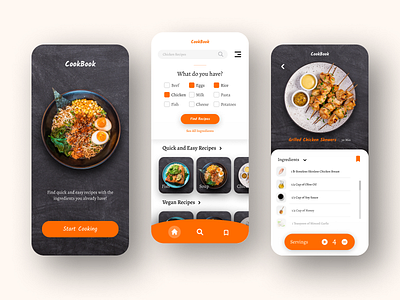 Recipe App app app design app ui design figma figma design food app mobile mobile app mobile app design mobile design mobile ui design recipe ui ui design ui designer user interface user interface design ux ux design