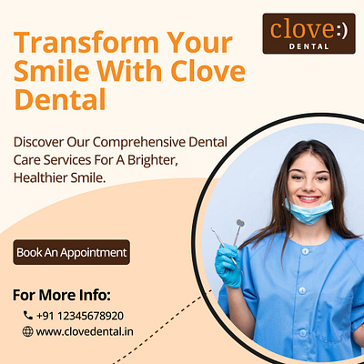 Clove Dental Carousel Post carousel post dental doctor graphic design photoshop teeth