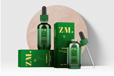 Vitamin C Glow Revealing Serum best packaging design box packaging design branding cosmetic label symbols cosmetics [ackaging cosmetics label creative packaging design custom packaging design custom product label printing graphic design labels logo packaging design services product label product label stickers