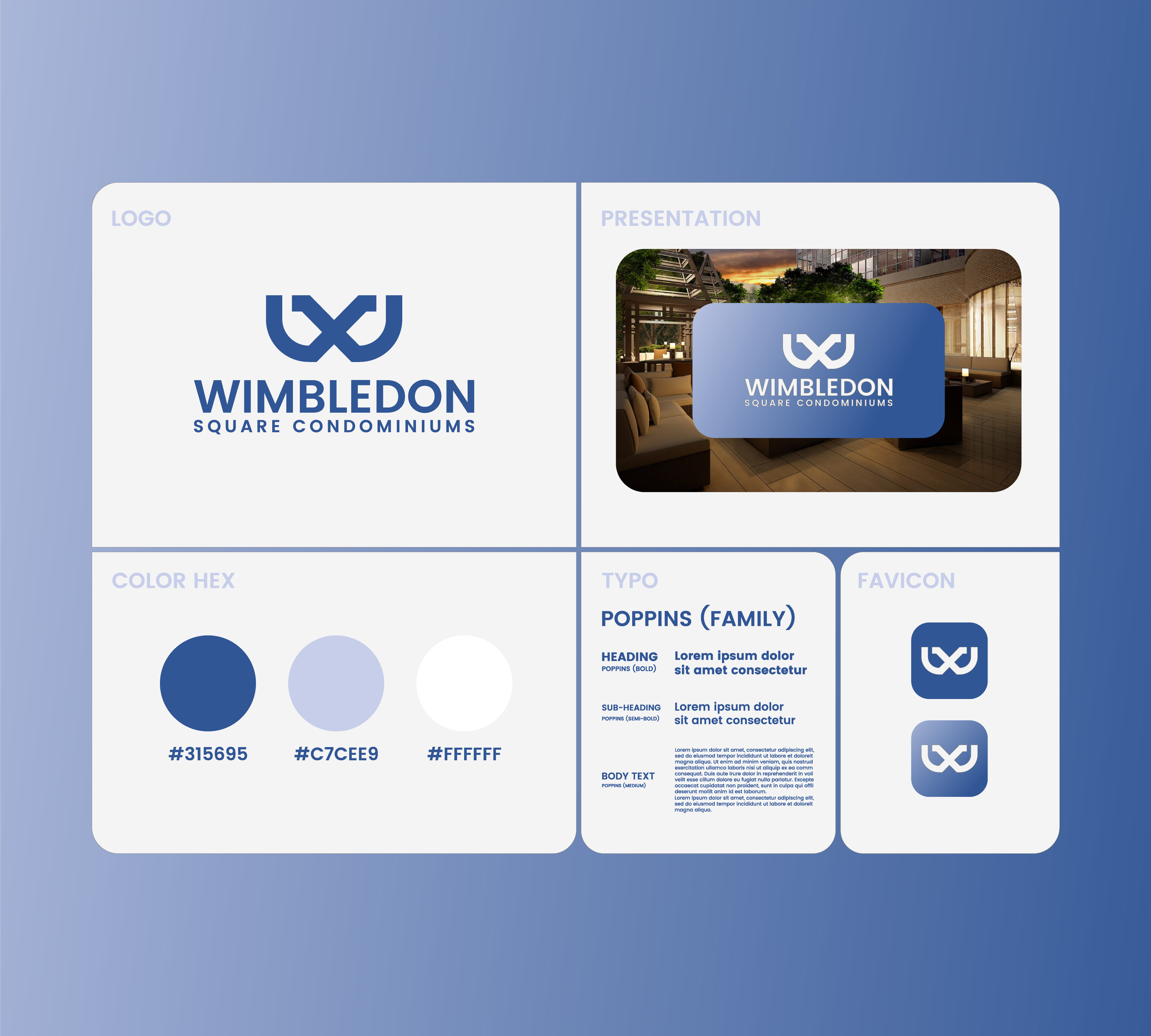 Wimbledon | Branding Kit brand brand identity branding branding kit corporate branding design graphic design graphic designer icon illustration logo logo design monogram typography ui vector