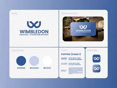 Wimbledon | Branding Kit brand identity branding design graphic design icon illustration logo typography ui
