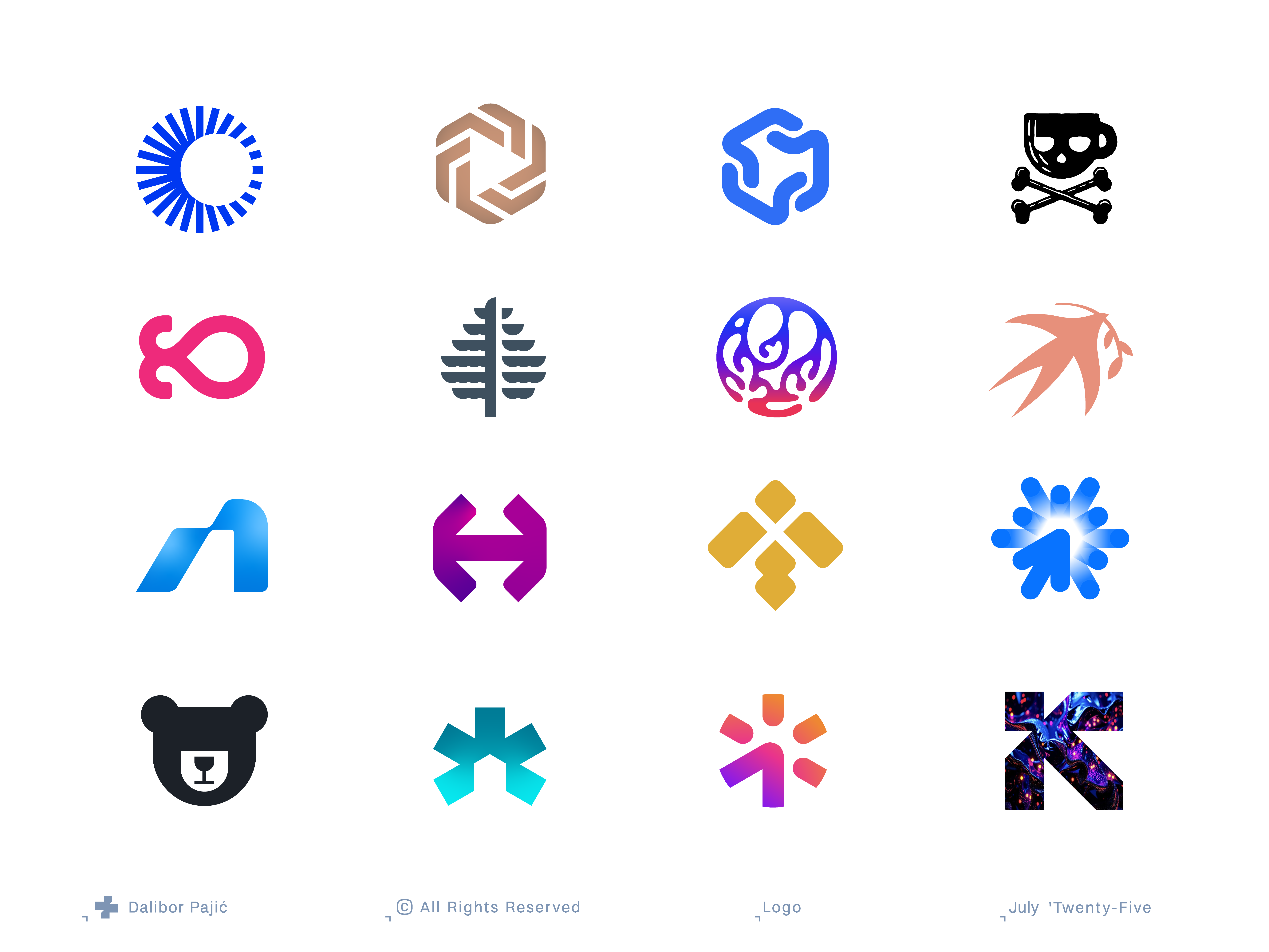 Example of Logo collection: Q2 2025