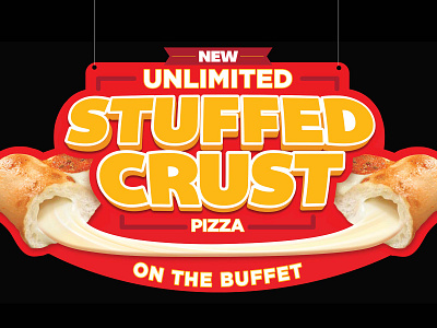 Cicis Unlimited Stuffed Crust Campaign brand marketing branding design food graphic design merchandising pop promotions restaurant