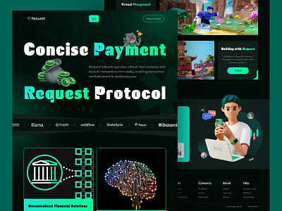 Web3 Crypto Payment Landing Page blockchain blockchain solution crypto crypto payments crypto plarform crypto platform crypto treding cryptocurrency cryptopayment digital payments digital product landing landing page payment smart contracts uiconcept web design web3 web3design website