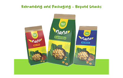 Rebranding and Packaging Design - Beyond Snacks beyond snacks brand identity branding identity logo packaging rebranding
