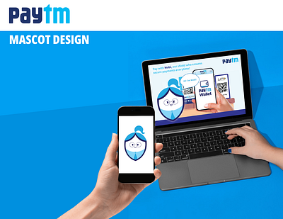 Mascot Design - Paytm brand study character mascot paytm visual identity