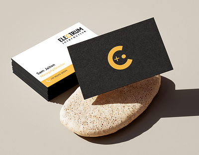 Brand Identity - Electrum Interactive brand collaterals brand identity branding electrum interactive gaming gaming company logo print design typography visual identity
