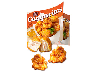 Pollo Campero Restaurant POP brand marketing design food graphic design merchandising print promotions restaurant restaurant merchandising restaurant pop