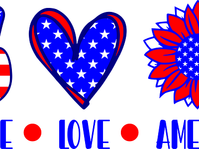 Peace Love America america love patriotic peace retro