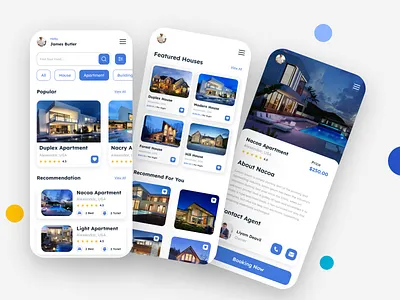 Apartment mobile app apartment commercial design house mobile app property real estate realestate research residential screen ui user experience user interface ux