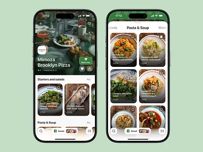 expirenza by mono: place app branding delivery design food food app foodtech graphic design illustration interface ios logo mobile motion graphics product design restaraunt ui ux web web design