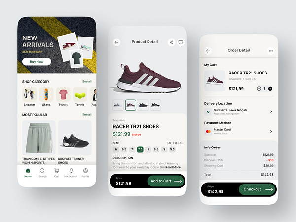 Goodcommerce - Ecommerce Shopping by Deni Ardiansyah for Caraka on Dribbble