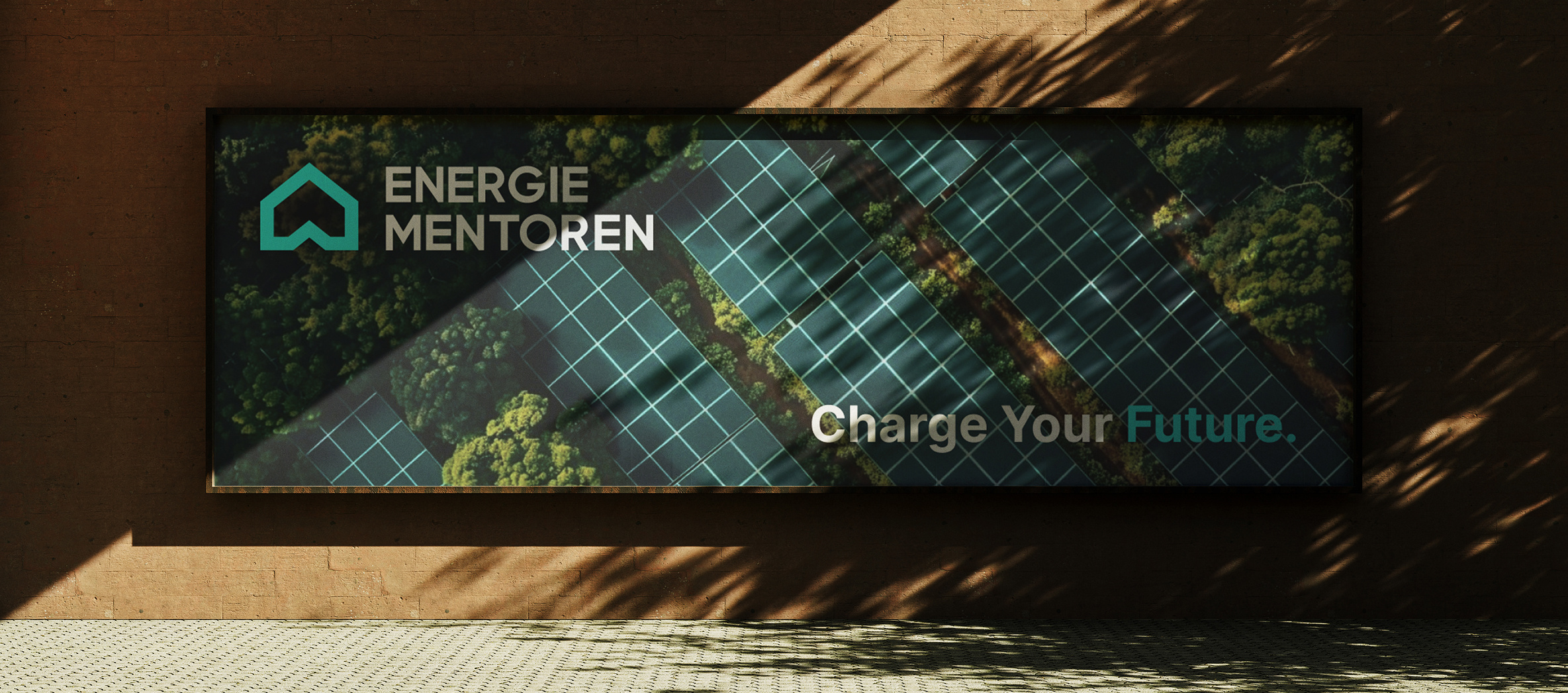 ENERGIEMENTOREN- Branding banner brand identity branding business logo color palette energy minimalist logo real estate typography