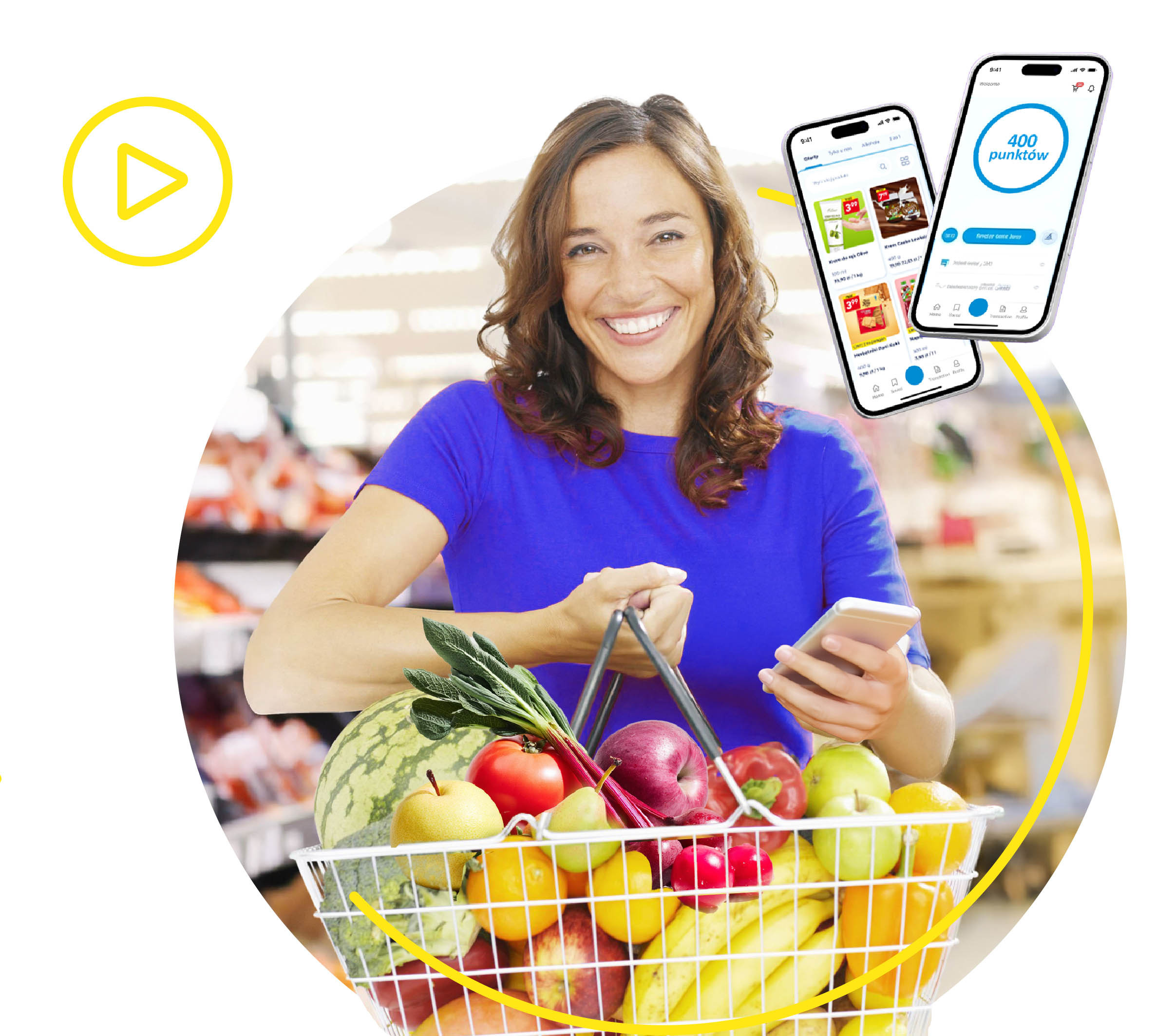 Koszyk korzyści - aplikacja z profitami ads advertisement promotion