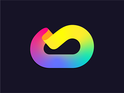 Cloud / WIP cloud cloud logo colorful design logo mark ribbon symbol