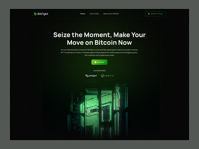 BitFight - Web3 blockchain game blockchain landing page crypto crypto landing page crypto web3 decentralized decentralized gaming web design web3 blockchain web3 gaming