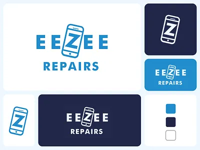 Branding For Mobile Repair Shop bill board branding graphic design logo poster design