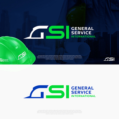 GSI Logo | Construction Service Logo | Industrial Logo Design app logo brand identity branding business logo company logo construction logo custom logo graphic design gsi logo icon industrial logo logo logo design logo designer logotype minimal modern logo tech logo unique logo vector